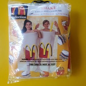 McShake costume Sized children 4 to 6 years